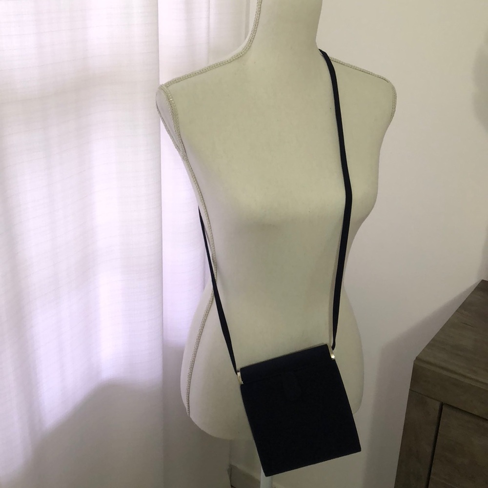La Regale- Navy blue cross body purse